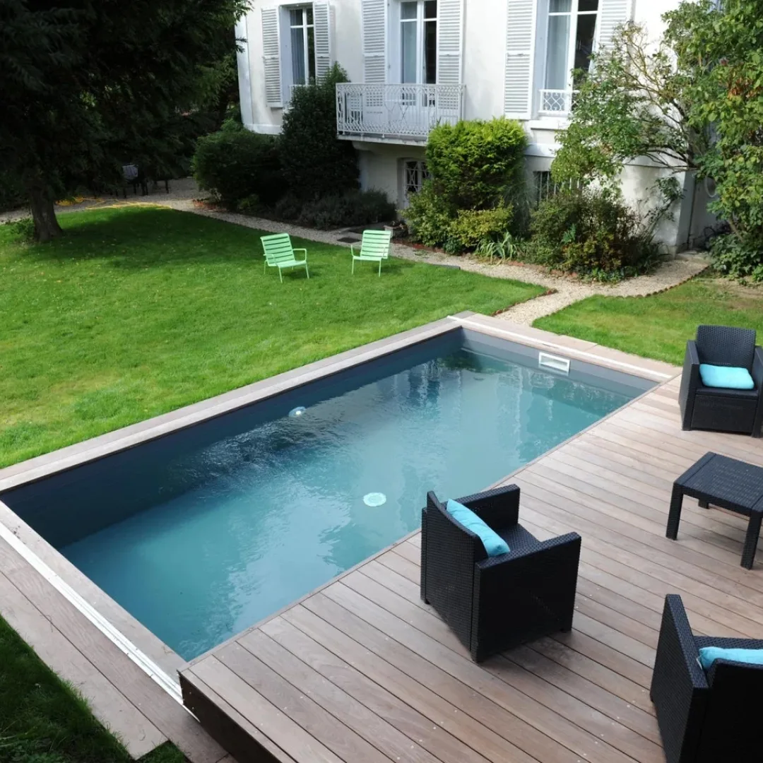 Раздвижная терраса для бассейна в Ростове-на-Дону