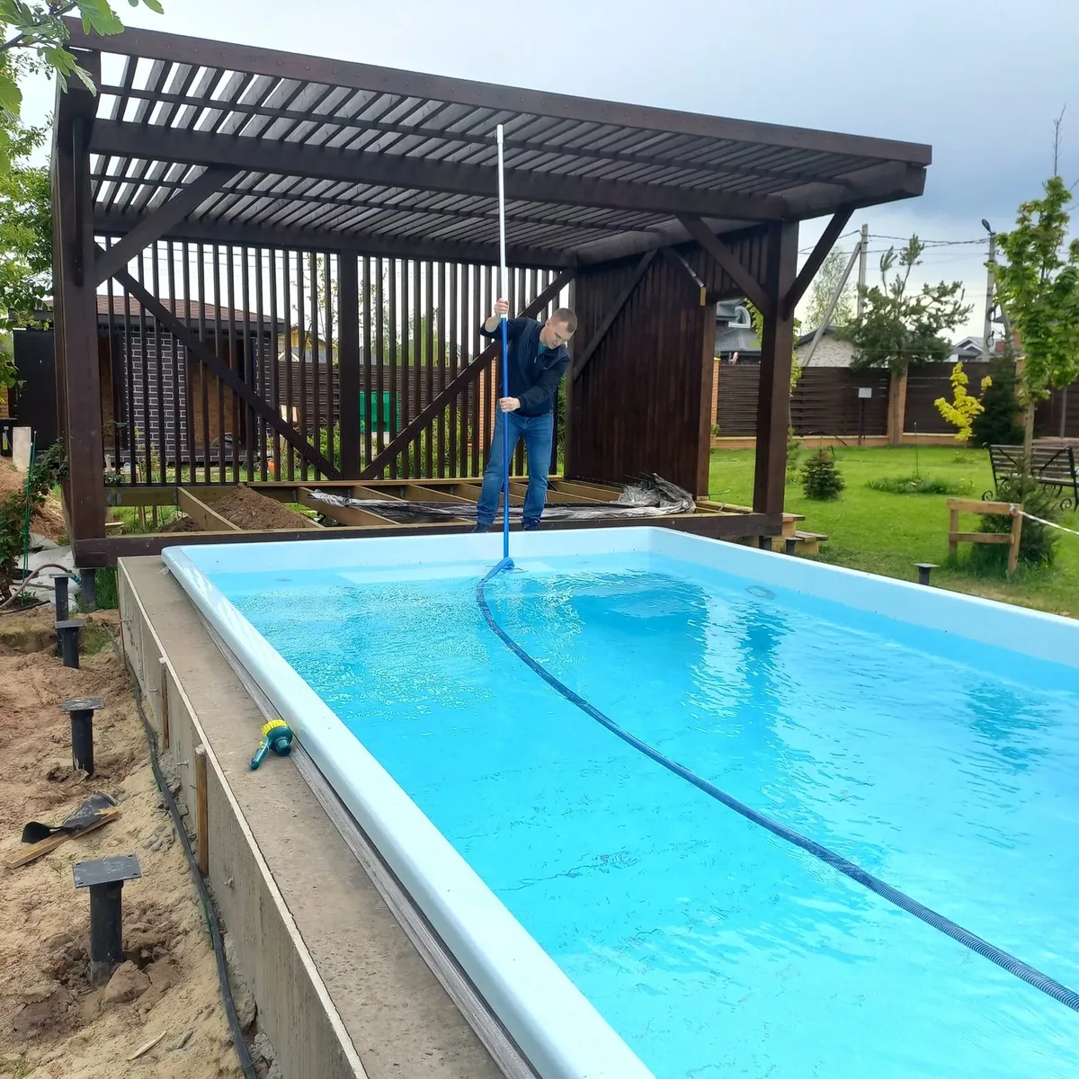 Копинговый бордюрный камень для бассейна Laguna в Ростове-на-Дону